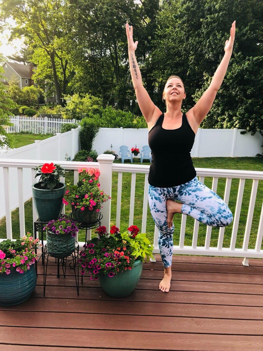 Yoga in the Flower Fields