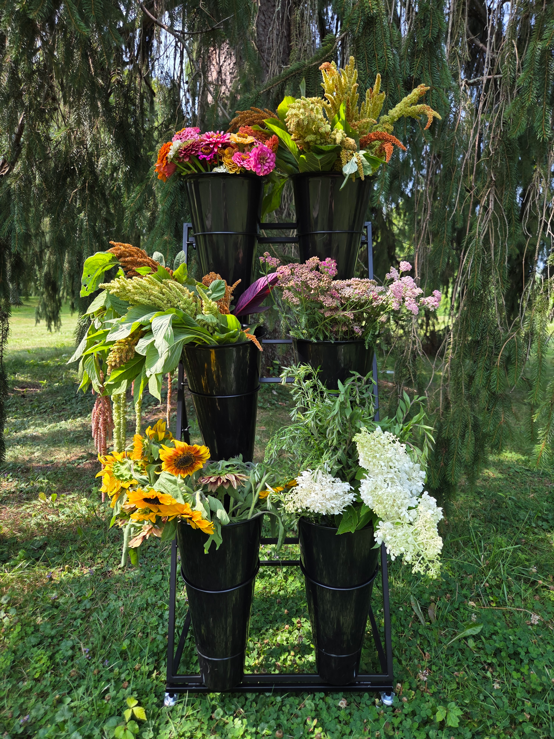 Bouquet Bar Rental with Flowers